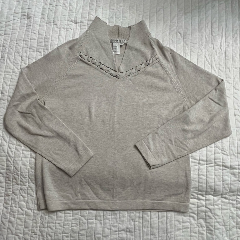 spanner cream sweater
